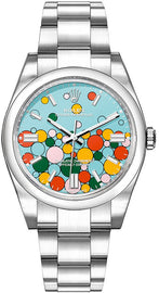 Rolex Oyster Perpetual 36 Celebration Motif Dial Unisex Watch 126000-0009