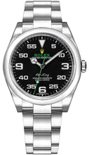 Load image into Gallery viewer, Rolex Oyster Perpetual Air-King Black Dial Men's Watch 116900-0001