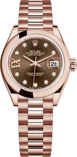 Load image into Gallery viewer, Rolex Lady-Datejust 28 Diamond Women's Watch 279165-0002
