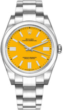 Load image into Gallery viewer, Rolex Oyster Perpetual 41 Yellow Dial Oystersteel Men's Watch 124300-0004