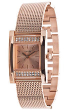 Load image into Gallery viewer, Guess Nouveau Diamonds Rose Gold Dial Rose Gold Mesh Bracelet Watch for Women - W0127L3