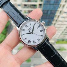 Load image into Gallery viewer, Tissot T Classic Carson White Dial Black Leather Strap Watch for Men - T085.410.16.013.00