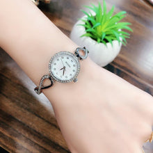 Load image into Gallery viewer, Bulova Crystals Quartz Mother of Pearl Dial Silver Steel Strap Watch for Women - 96X129
