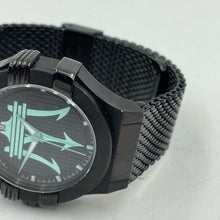 Load image into Gallery viewer, Maserati Potenza Aqua Edition Black Dial Black Mesh Bracelet Watch For Men - R8853144002